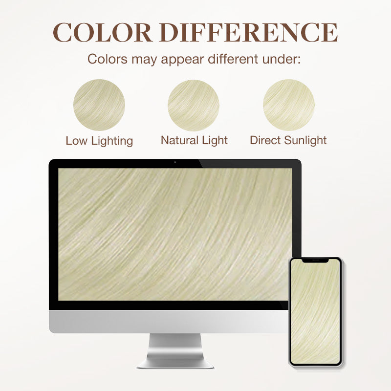 Bleach Blonde (613) Ponytail (75g-90g)