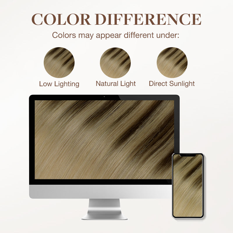 Chocolate Brown to Dirty Blonde (4/18) Tape-Ins 50g