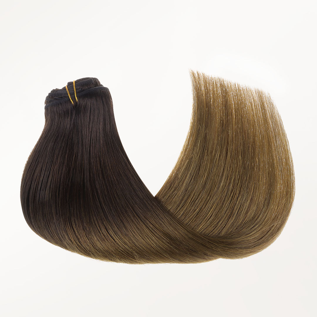 Chocolate Dip Color Melt (1D/2C/4E) Classic Clip-Ins (120g)