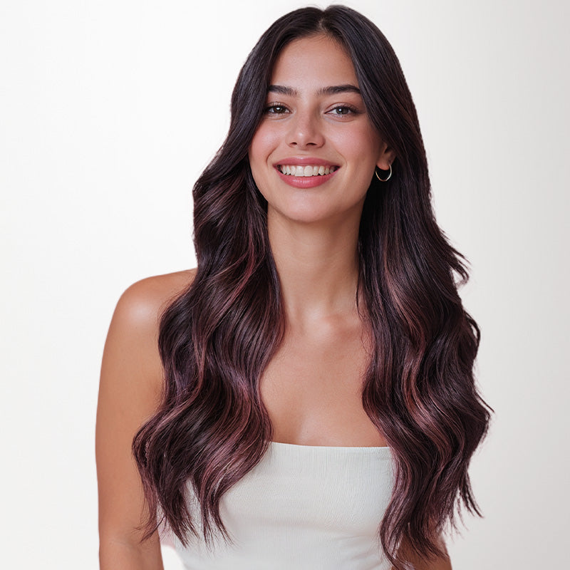 Peach Pink Color Tape-Ins (25g-30g)