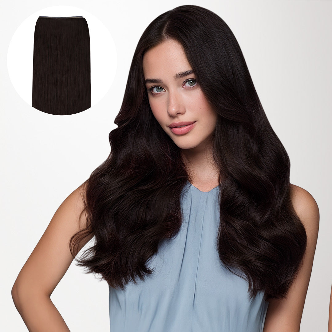 Dark Brown (2) Butterfly Weft Hair Extensions (100g-150g)
