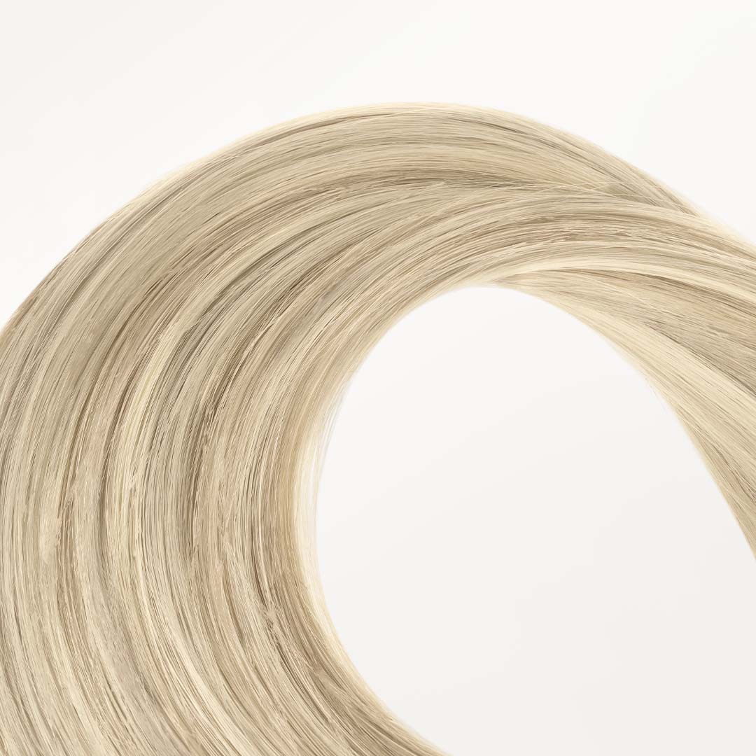 Ash Blonde Highlights (17A/60A) Micro Link Tip Hair Extensions [Pre-order now — ships within 30 days]