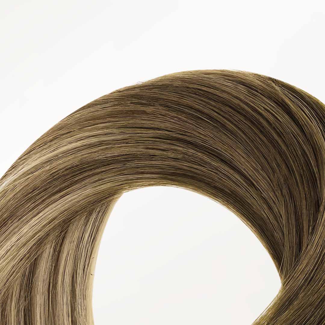 Bleach Blonde Balayage (3/8/613) Micro Link Tip Hair Extensions