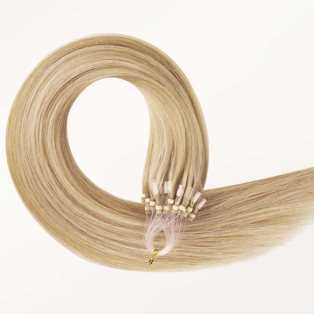 Light Blonde Highlights (16/22A) Micro Link Tip Hair Extensions