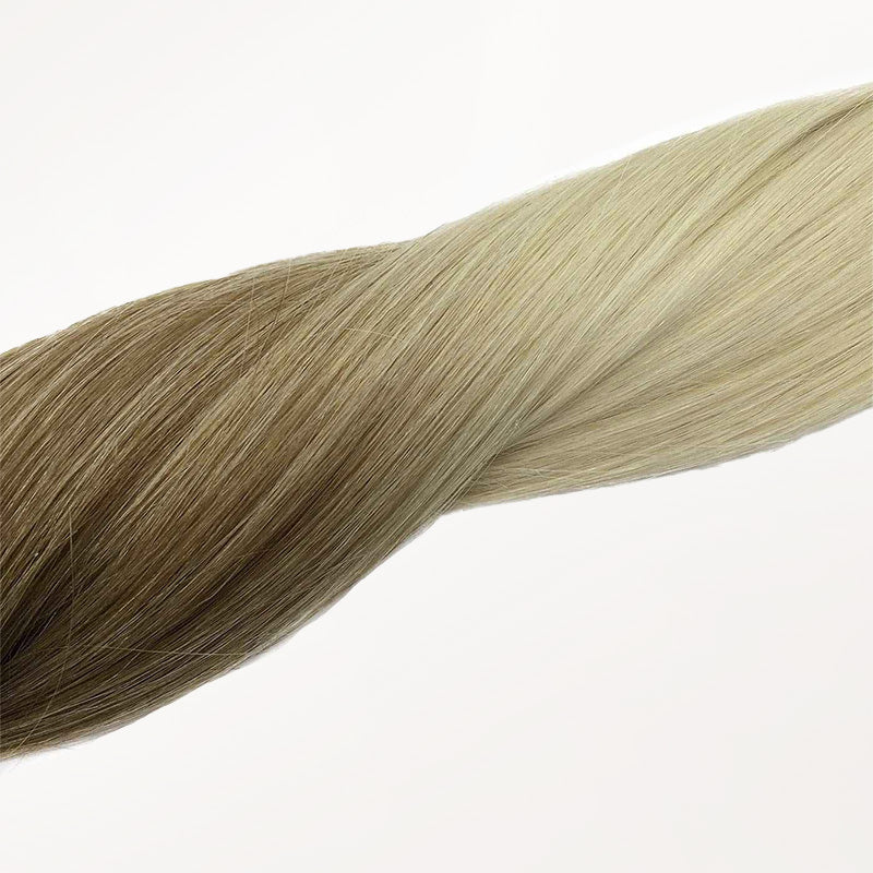 Ash Brown to Platinum Blonde (9/60) Tape-Ins 50g