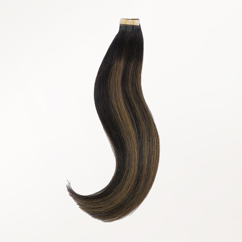 Natural Black Balayage (1B/6/1B) Tape-Ins 50g