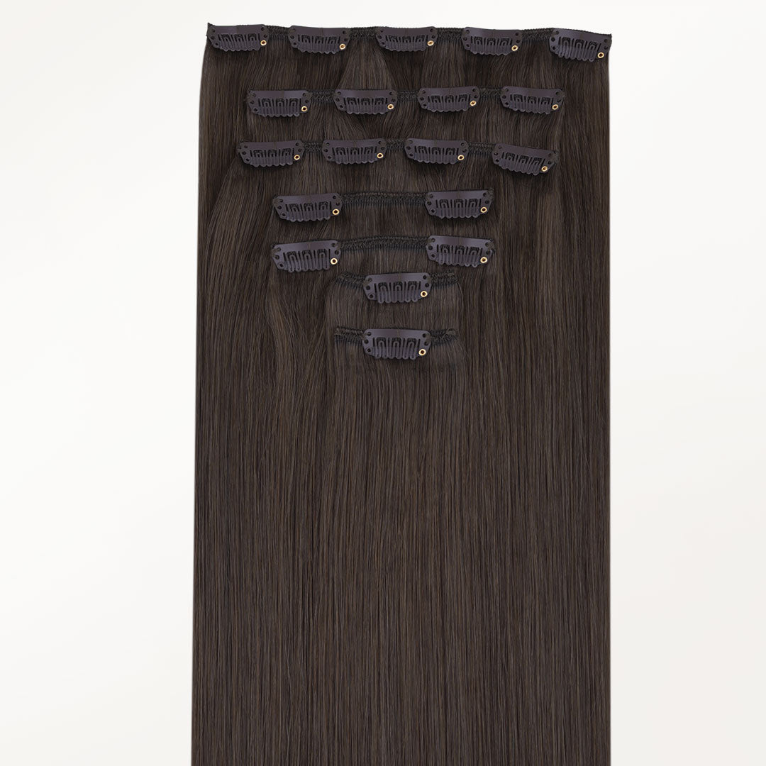 Mocha Brown (1C) Classic Clip-Ins (150g-170g)