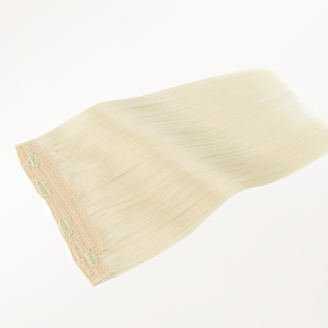 Platinum Blonde (60A) Wire Hair Extensions (70g-110g)