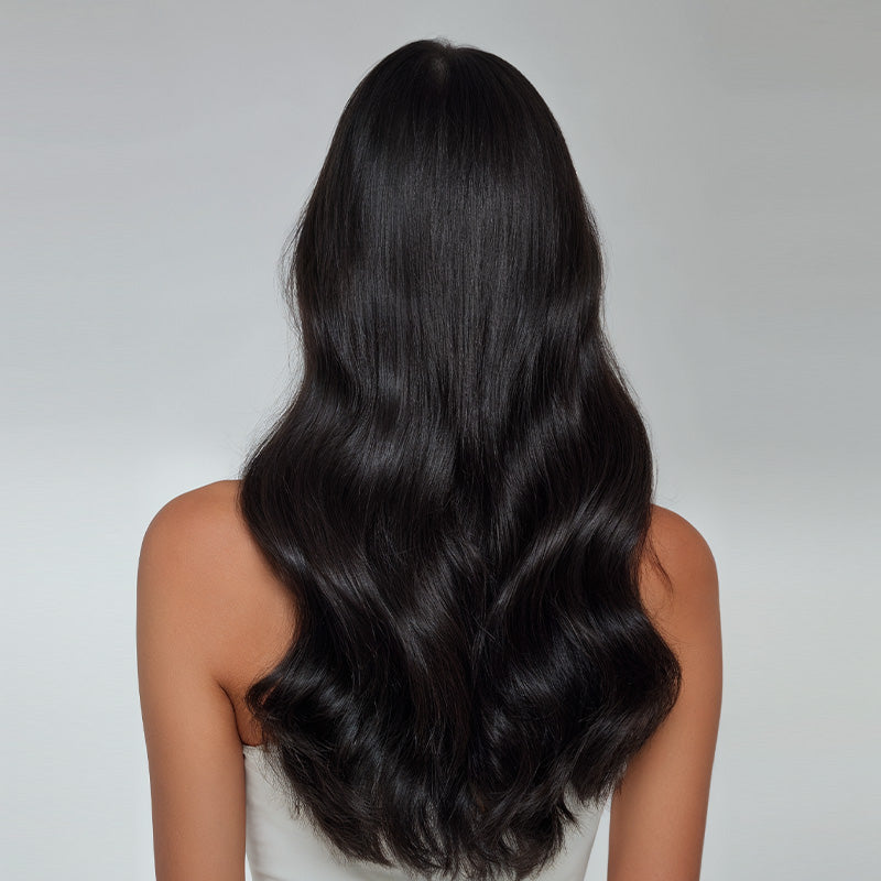 Natural Black (1B) I-Tip Hair Extensions 50g