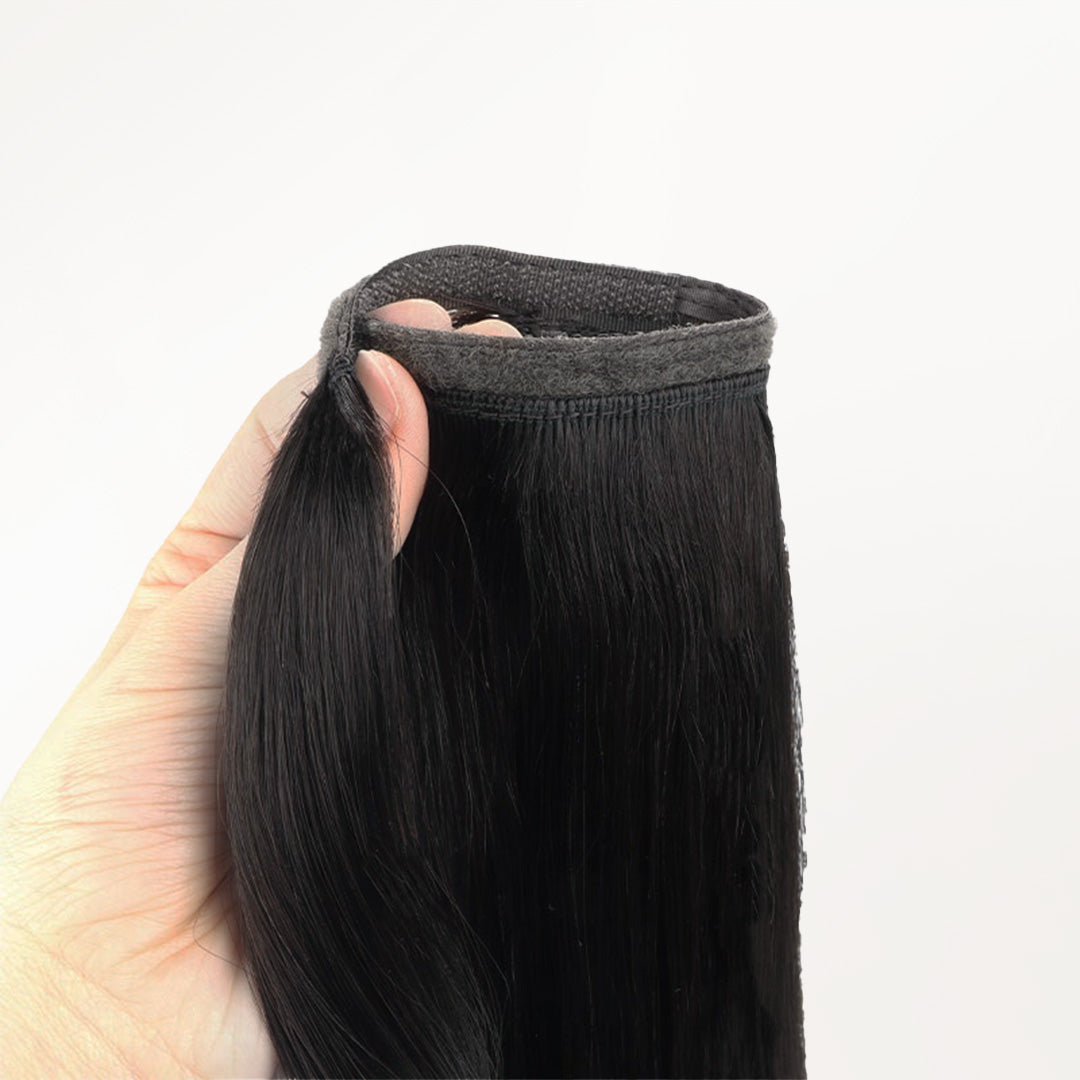 Jet Black (1) Ponytail (75g-90g)